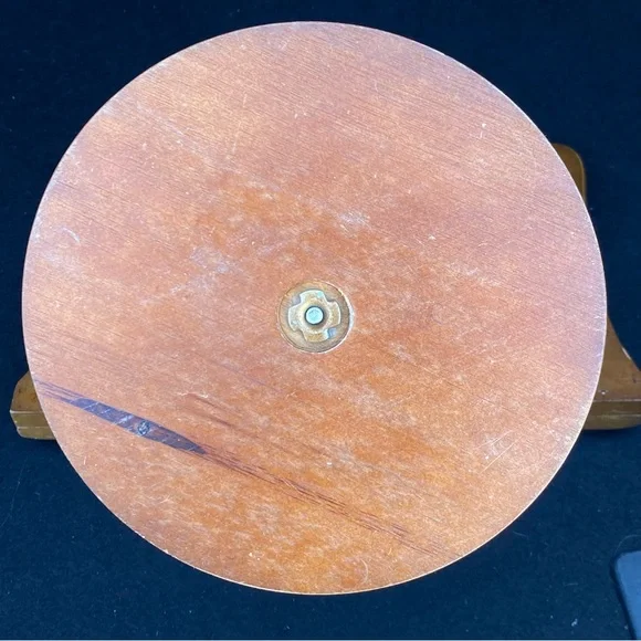 vtg Wooden Pedestal Book Stand - Picture 10 of 12